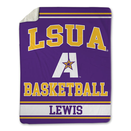 LSUA - NCAA Women's Basketball : Lila Lewis - Blanket-0