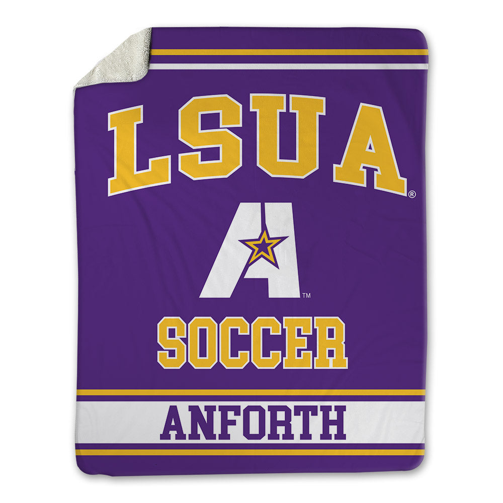 LSUA - NCAA Men's Soccer : Owen Anforth - Blanket-0