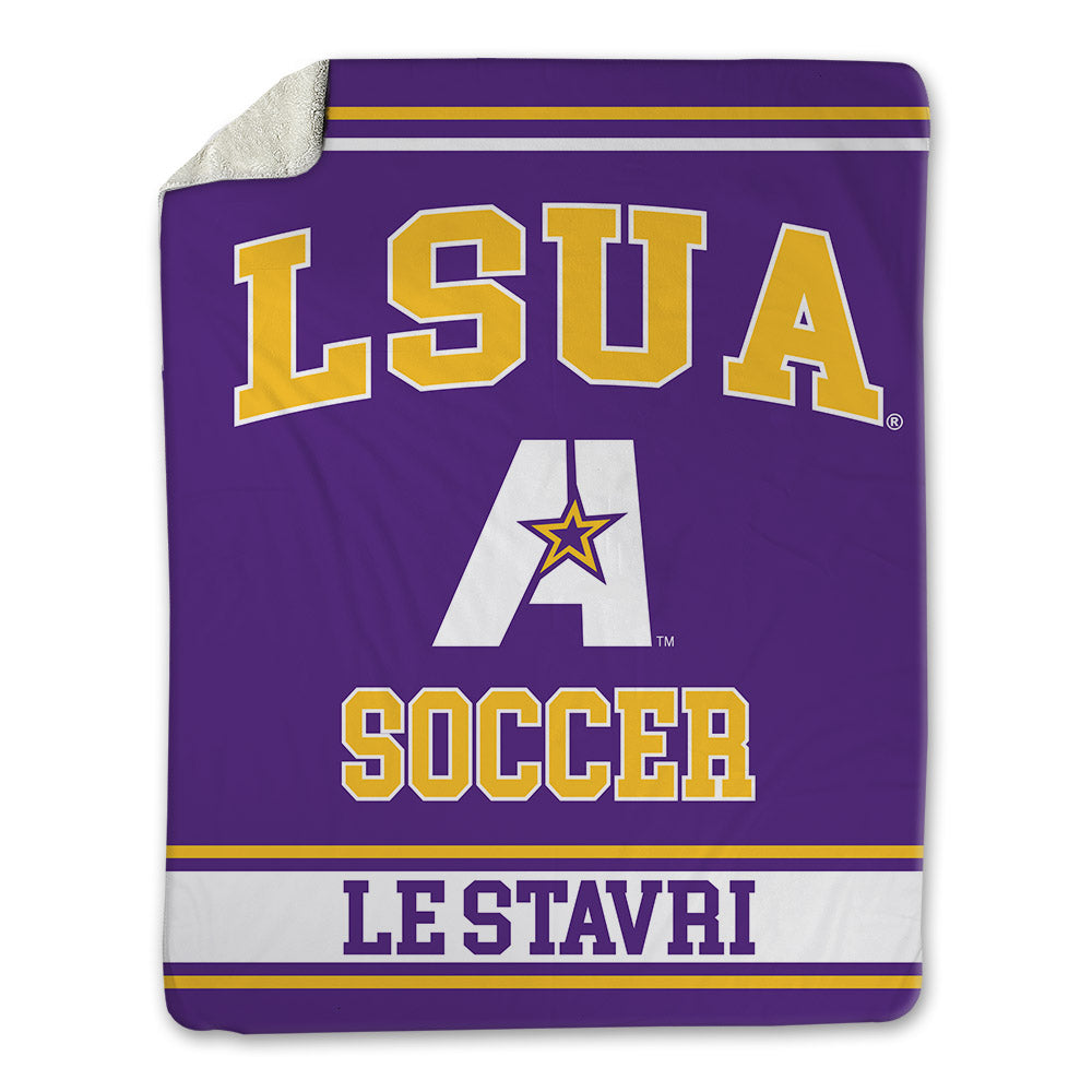 LSUA - NCAA Men's Soccer : Zac Le Stavri - Blanket-0