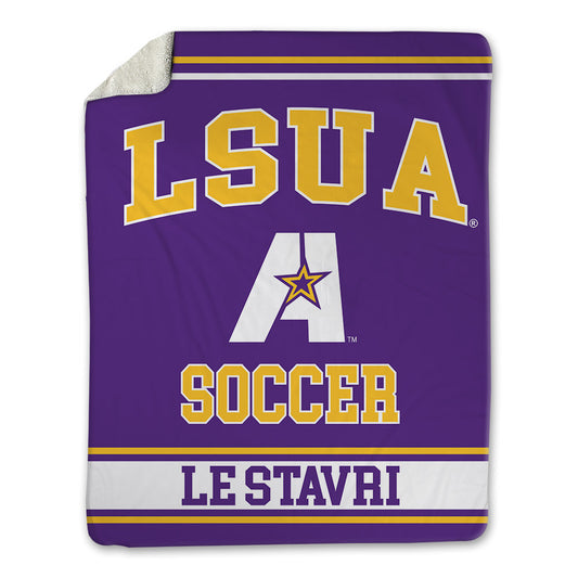 LSUA - NCAA Men's Soccer : Zac Le Stavri - Blanket-0
