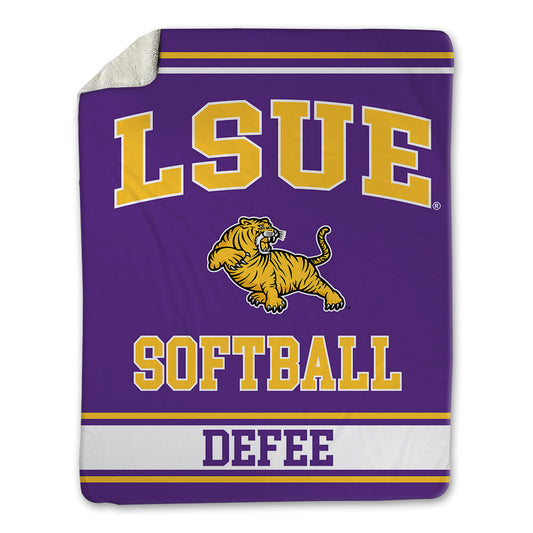 LSUE - NCAA Softball : Ava Defee - Blanket-0