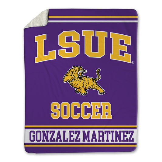 LSUE - NCAA Women's Soccer : Marta Gonzalez Martinez - Blanket-0