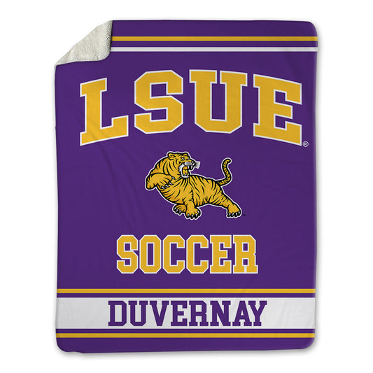 LSUE - NCAA Men's Soccer : Chase Duvernay - Blanket-0