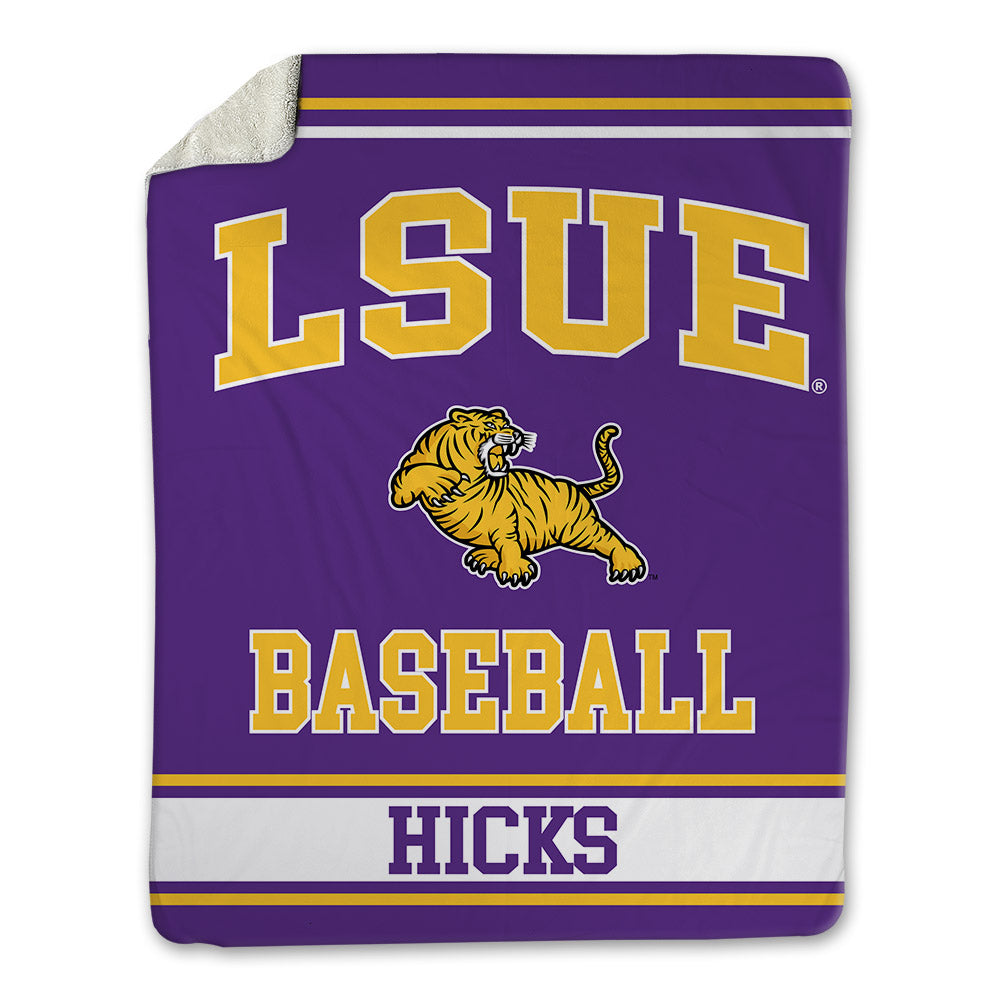 LSUE - NCAA Baseball : Dayton Hicks - Blanket-0
