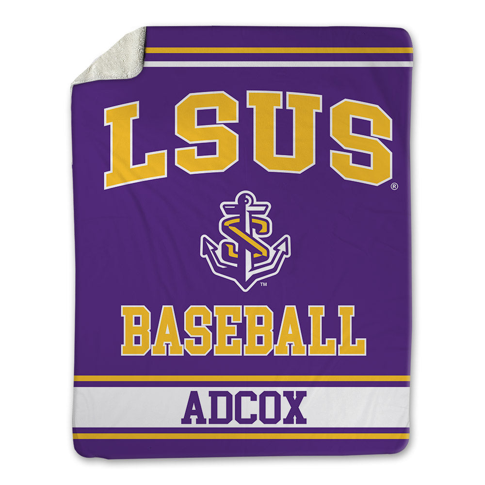 LSUS - NCAA Baseball : James Adcox - Blanket-0