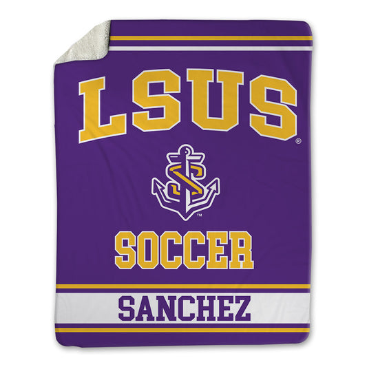 LSUS - NCAA Women's Soccer : Alia Sanchez - Blanket-0