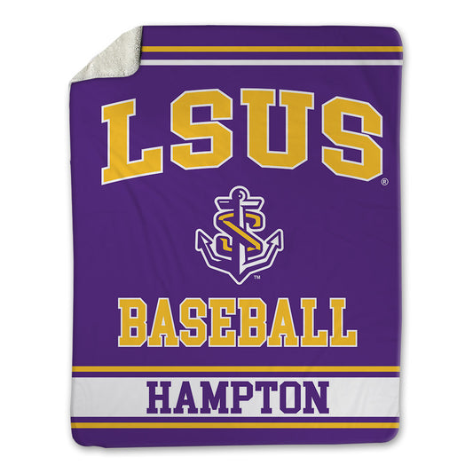 LSUS - NCAA Baseball : Anthony Hampton - Blanket-0