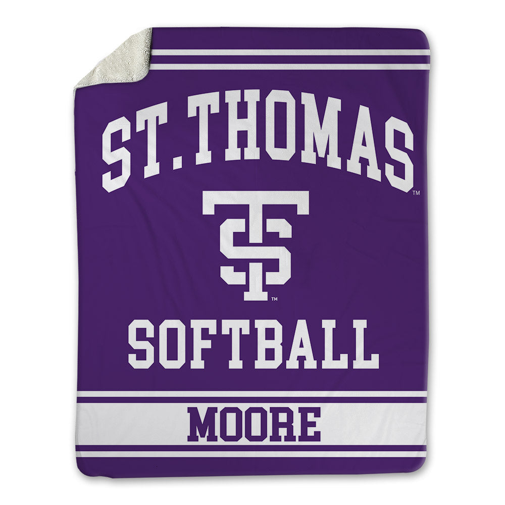 UST - NCAA Softball : Ruby Moore - Blanket-0