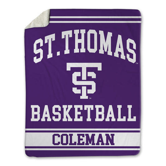 UST - NCAA Men's Basketball : Jermaine Coleman - Blanket-0