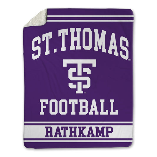 UST - NCAA Football : Nathan Rathkamp - Blanket-0