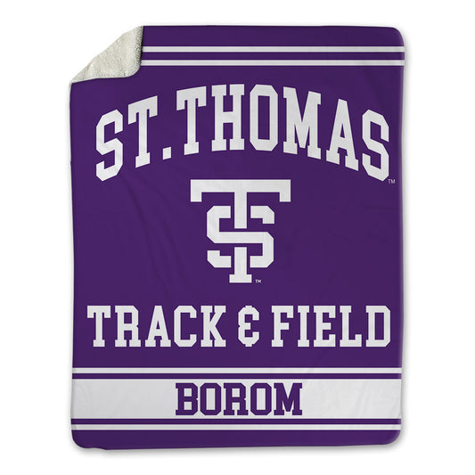 UST - NCAA Men's Track & Field : Anthony Borom - Blanket-0