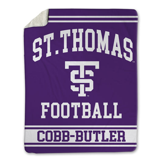 UST - NCAA Football : Quentin Cobb-Butler - Blanket-0