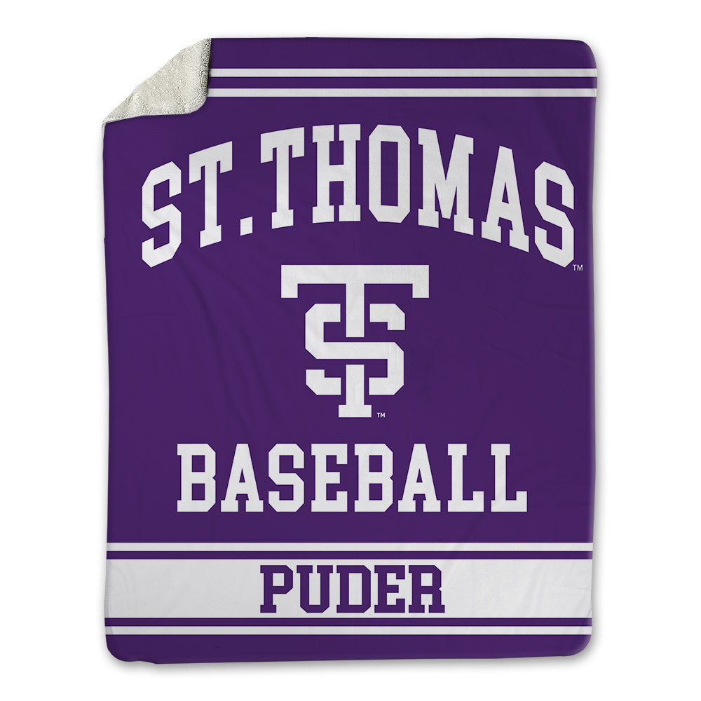 UST - NCAA Baseball : Adam Puder - Blanket-0