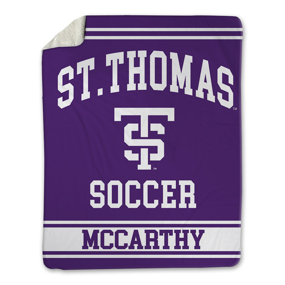 UST - NCAA Women's Soccer : Emily McCarthy - Blanket-0