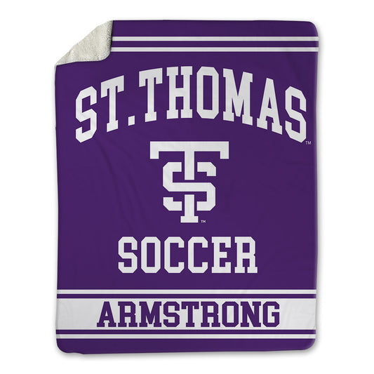UST - NCAA Women's Soccer : Molly Armstrong - Blanket-0