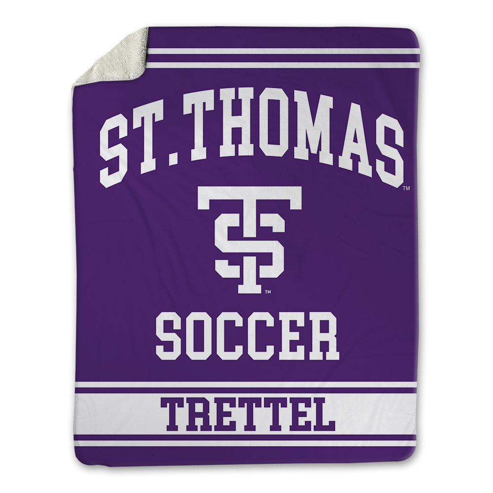 UST - NCAA Women's Soccer : Tatum Trettel - Blanket-0