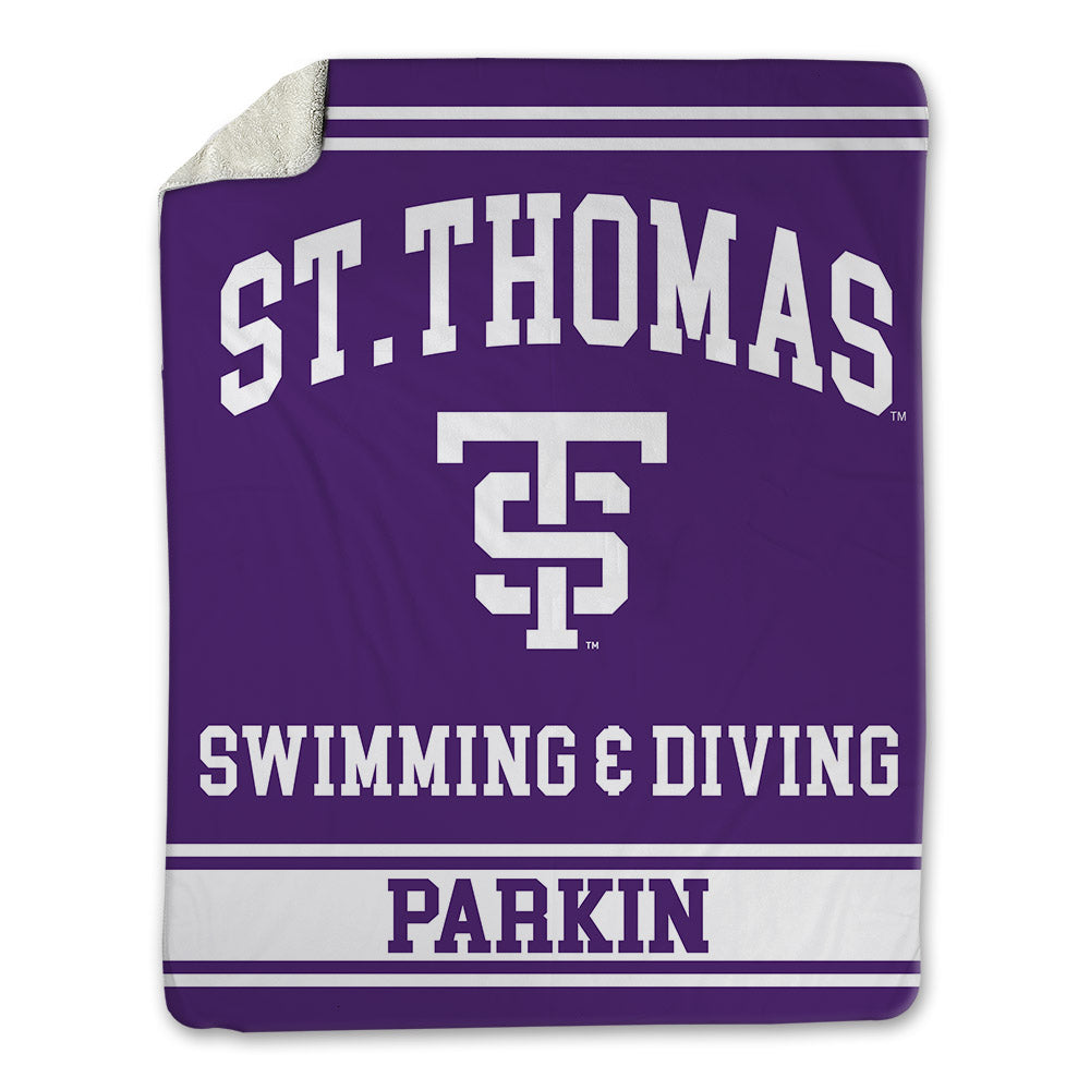 UST - NCAA Women's Swimming & Diving : Madison Parkin - Blanket-0