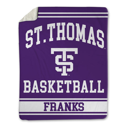 UST - NCAA Men's Basketball : Tim Franks - Blanket-0