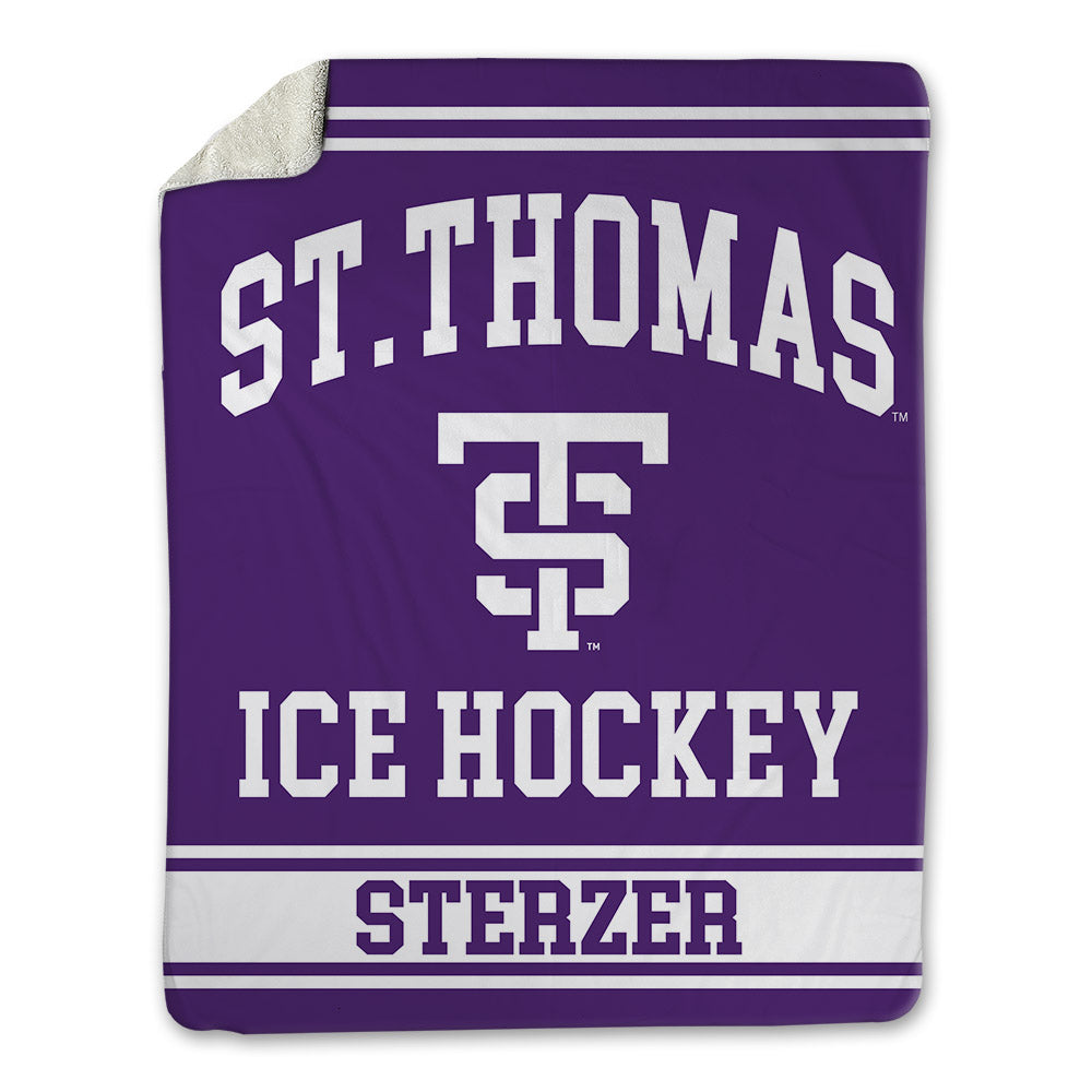 UST - NCAA Men's Ice Hockey : Caige Sterzer - Blanket-0