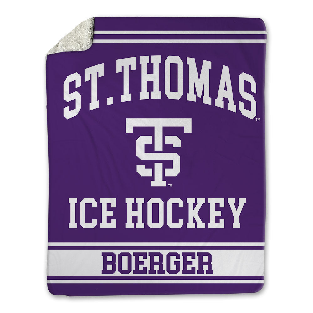 UST - NCAA Women's Ice Hockey : Ella Boerger - Blanket-0