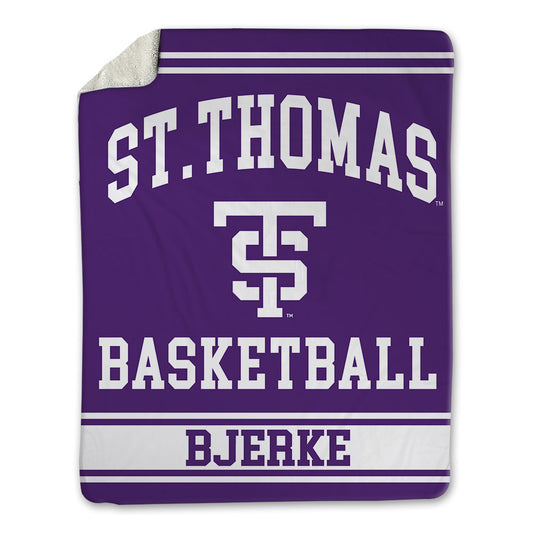 UST - NCAA Men's Basketball : Carter Bjerke - Blanket-0