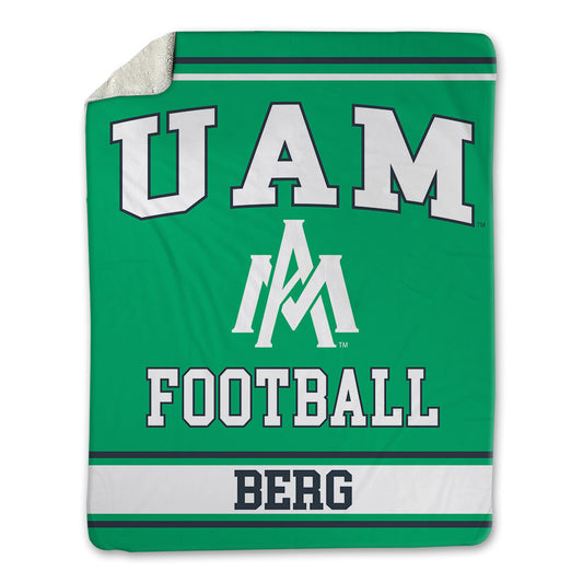 UAM - NCAA Football : Carson Berg - Blanket-0