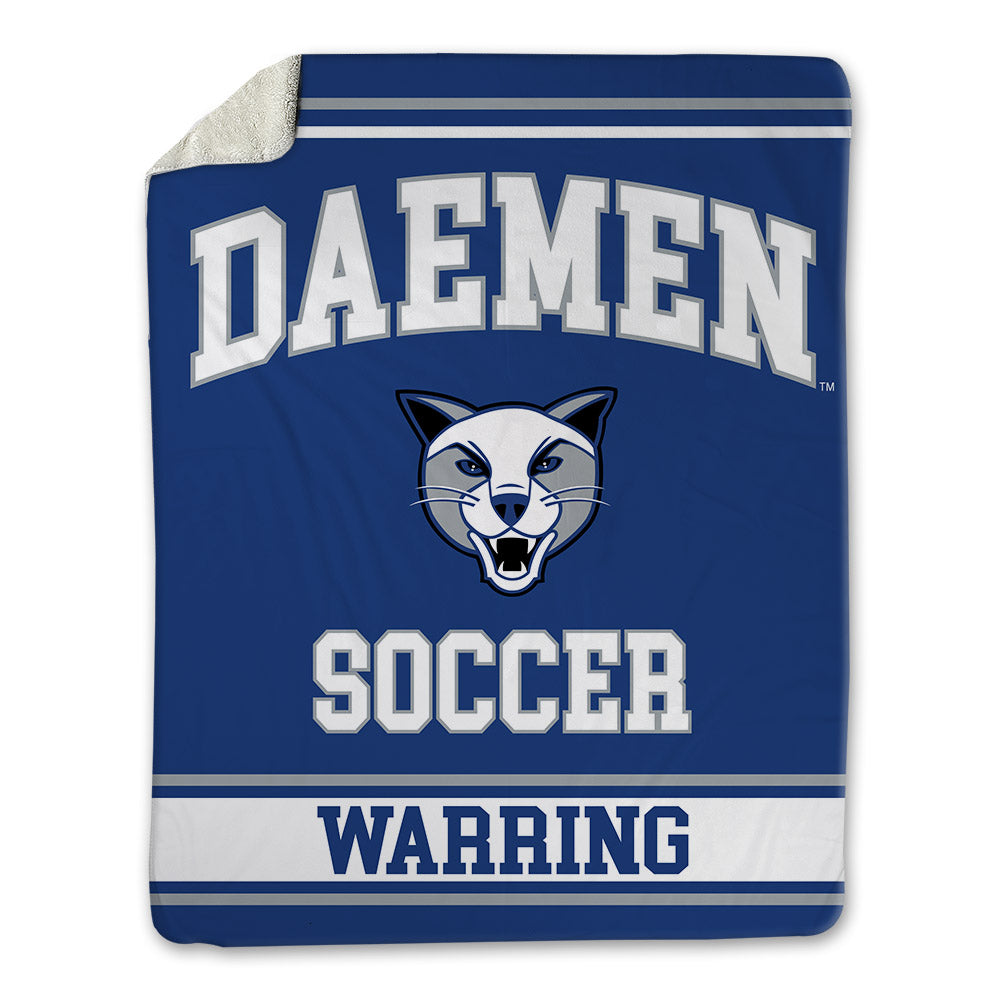 Daemen - NCAA Women's Soccer : Kaligenia Warring - Blanket-0
