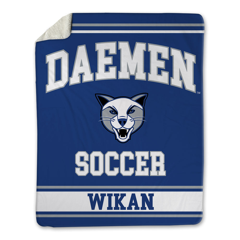 Daemen - NCAA Men's Soccer : Thomas Wikan - Blanket-0
