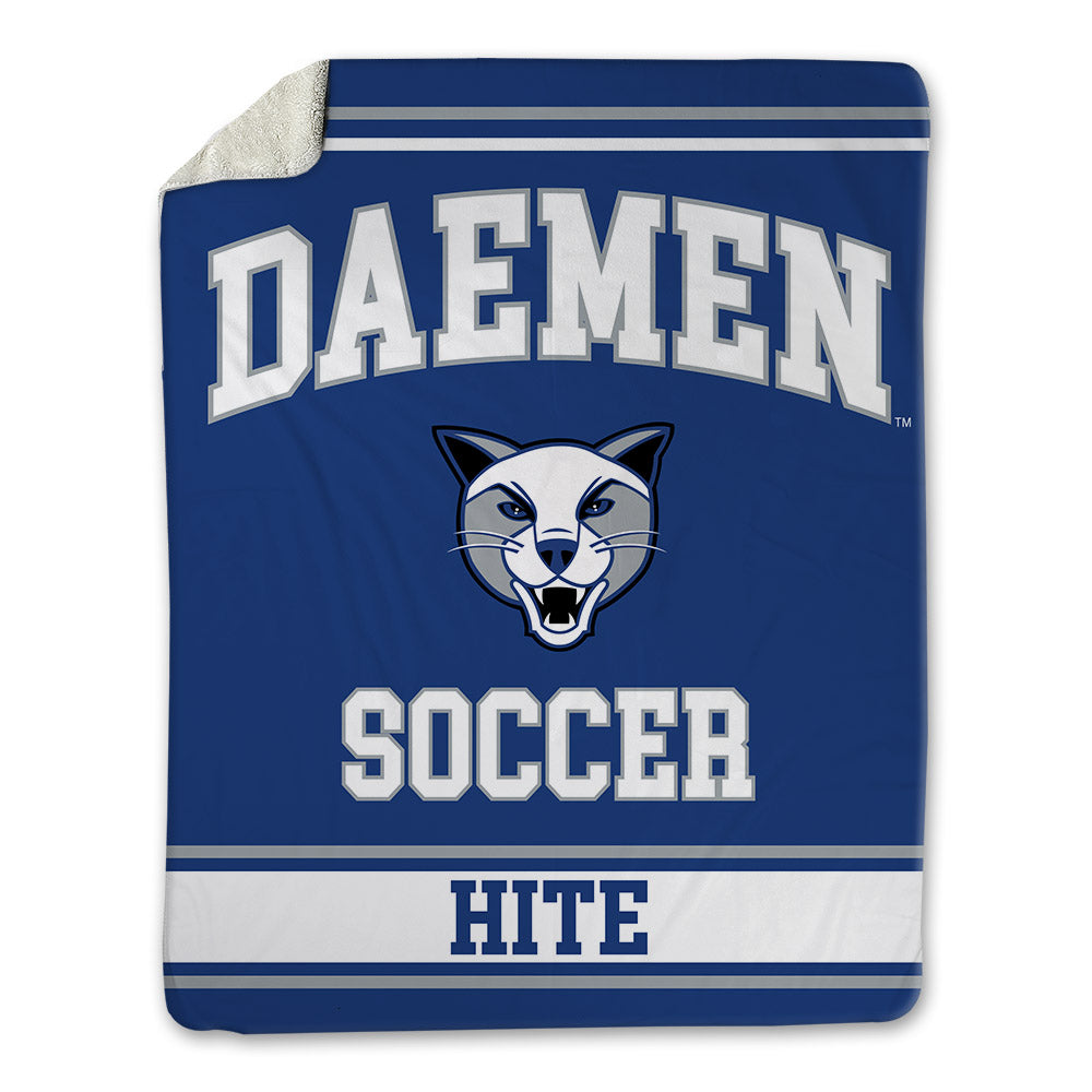 Daemen - NCAA Women's Soccer : Samantha Hite - Blanket-0
