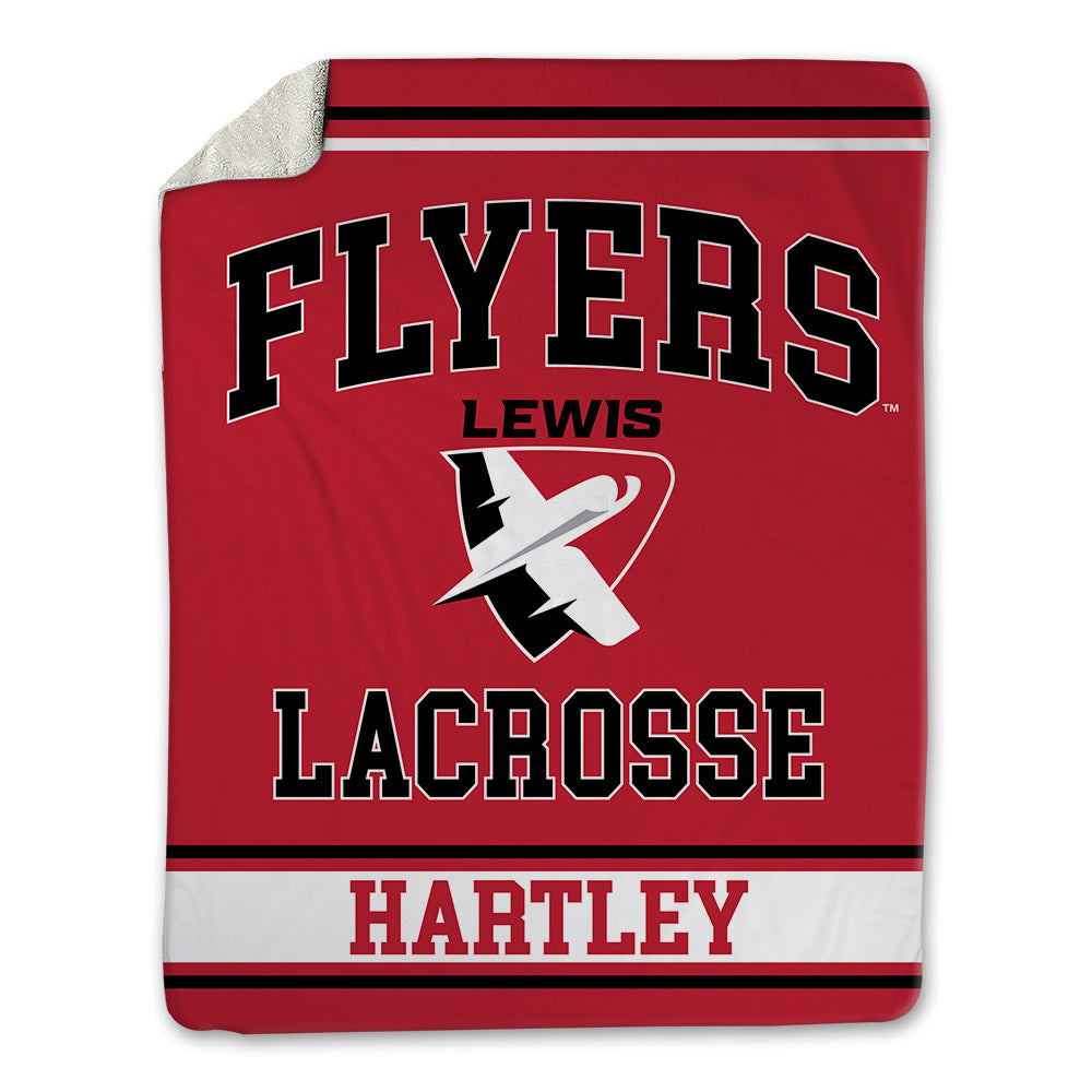 Lewis - NCAA Women's Lacrosse : Devyn Hartley - Blanket-0