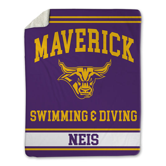 Minn. St. - NCAA Women's Swimming & Diving : Lauren Neis - Blanket-0