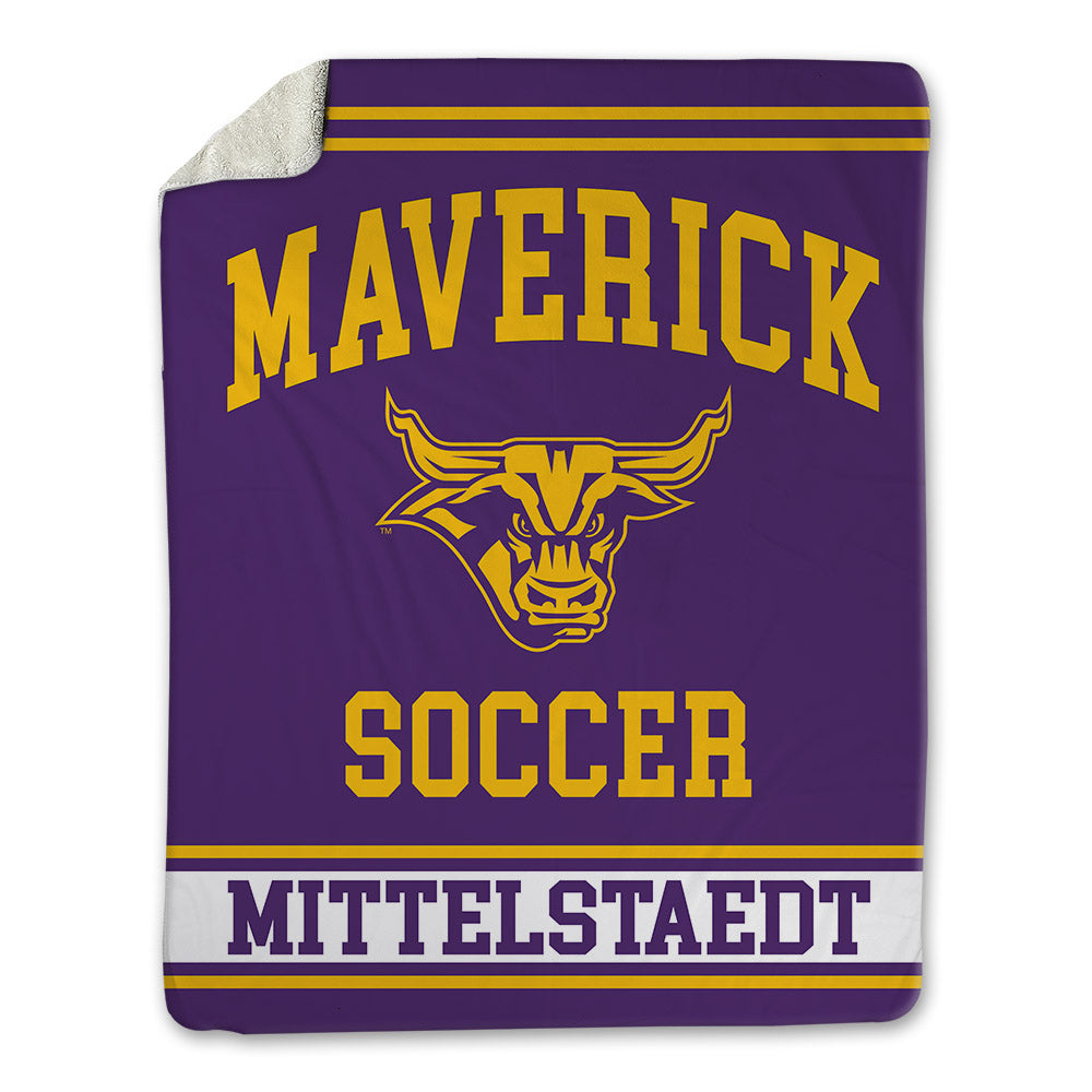 Minn. St. - NCAA Women's Soccer : Isabella Mittelstaedt - Blanket-0