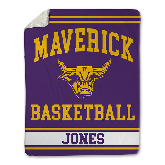 Minn. St. - NCAA Men's Basketball : Malcolm Jones - Blanket-0