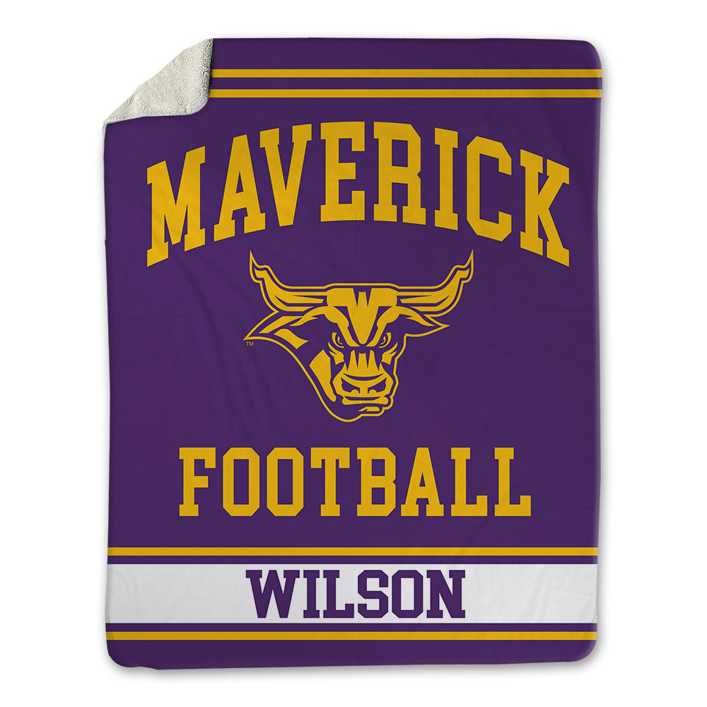 MNSU - NCAA Football : Bryan Wilson - Blanket-0