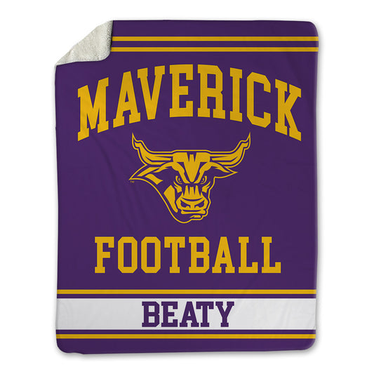 MNSU - NCAA Football : Logan Beaty - Blanket-0