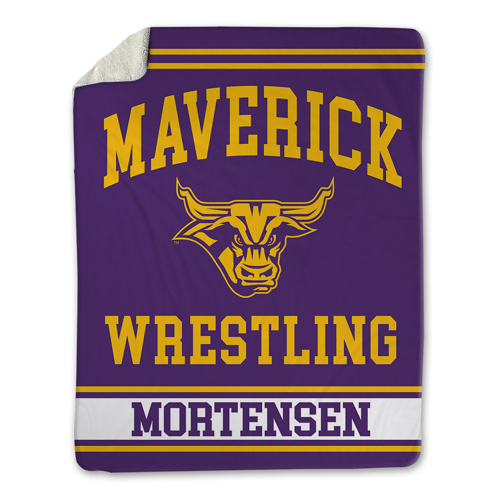 Minn. St. - NCAA Wrestling : Grady Mortensen - Blanket-0