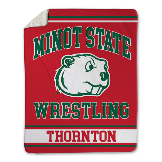 Minot State - NCAA Wrestling : Tagen Thornton - Blanket-0