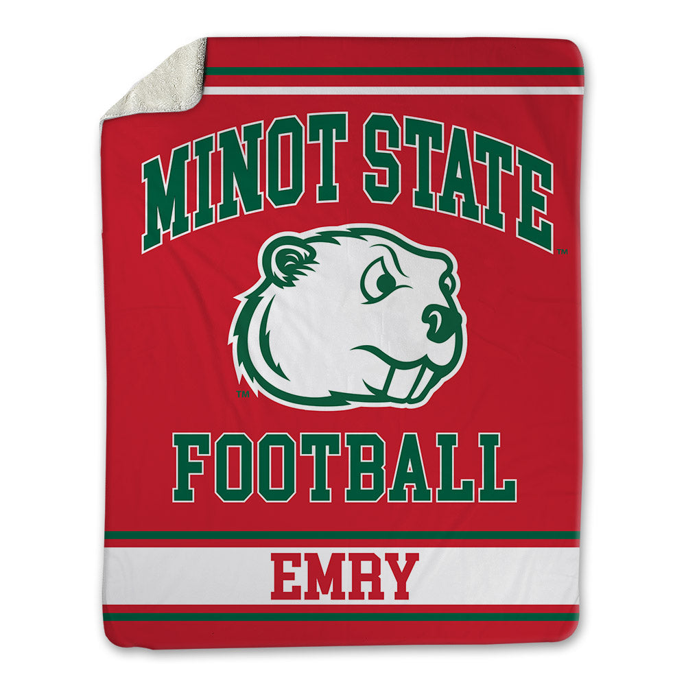 Minot State - NCAA Football : Brady Emry - Blanket-0
