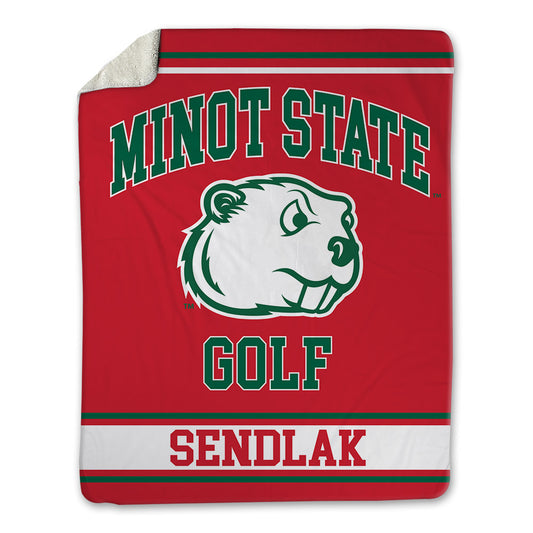 Minot State - NCAA Men's Golf : Gabriel Sendlak - Blanket-0