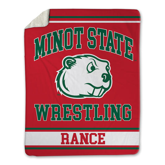 Minot State - NCAA Wrestling : Braxton Rance - Blanket-0