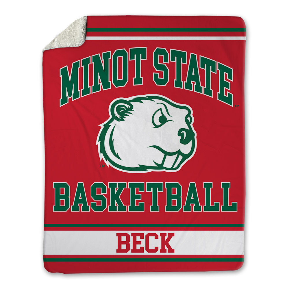 Minot State - NCAA Women's Basketball : Skotti Beck - Blanket-0
