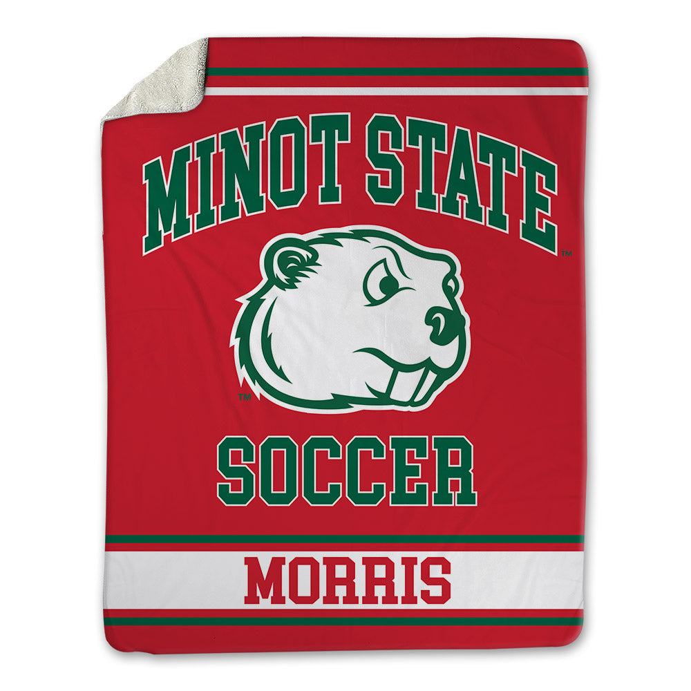 Minot State - NCAA Women's Soccer : McKinley Morris - Blanket-0