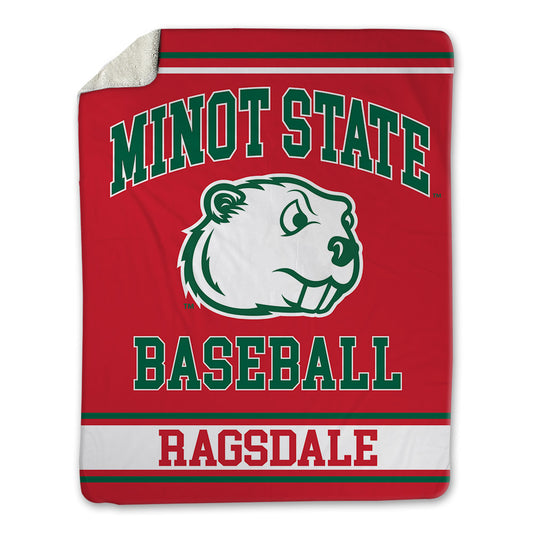 Minot State - NCAA Baseball : Austin Ragsdale - Blanket-0