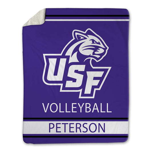 Sioux Falls - NCAA Women's Volleyball : Hollie Peterson - Blanket-0