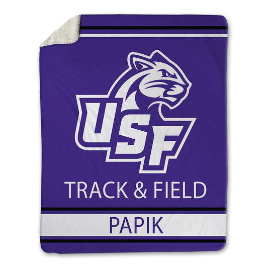 Sioux Falls - NCAA Women's Track & Field : Augusta Papik - Blanket-0