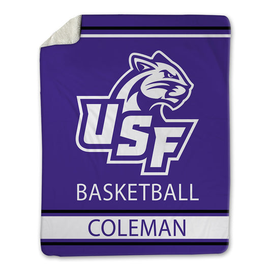 Sioux Falls - NCAA Women's Basketball : Dani Coleman - Blanket-0