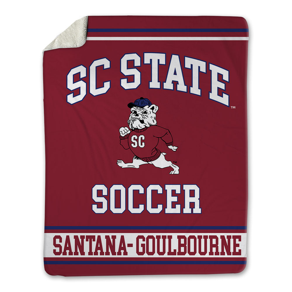SCSU - NCAA Women's Soccer : Kelis Santana- Goulbourne - Blanket-0