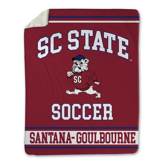 SCSU - NCAA Women's Soccer : Kelis Santana- Goulbourne - Blanket-0