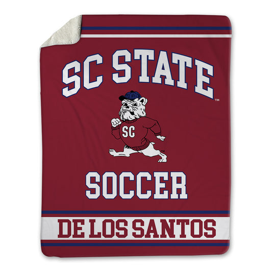 SCSU - NCAA Women's Soccer : Fay De Los Santos - Blanket-0