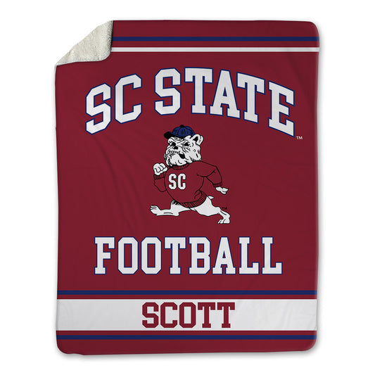 SCSU - NCAA Football : Brenyen Scott - Blanket-0